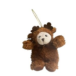 Hugfun Brown Teddy Bear Ornament plush